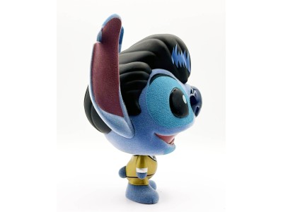 STITCH - Elvis Doré - Figurine Bhunny Flocked Vinyl - 10cm