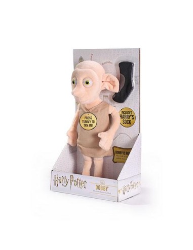 HARRY POTTER - Dobby - Peluche interactive