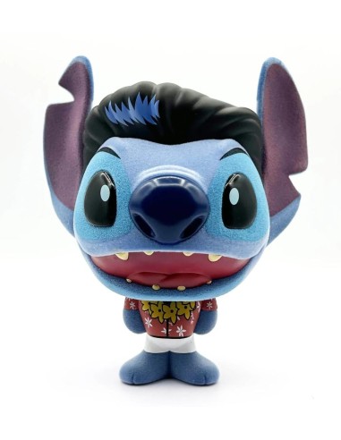STITCH - Elvis Hawai - Figurine Bhunny Flocked...