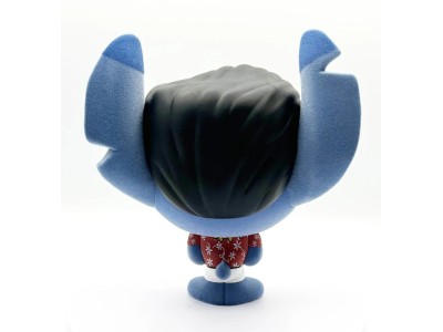 STITCH - Elvis Hawai - Figurine Bhunny Flocked Vinyl - 10cm