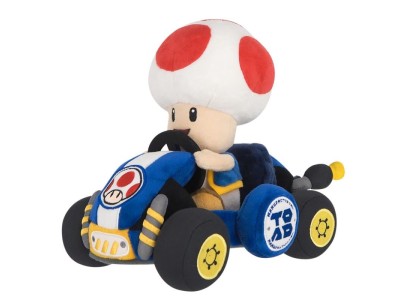 MARIO KART WORLD - Toad - Peluche 22cm