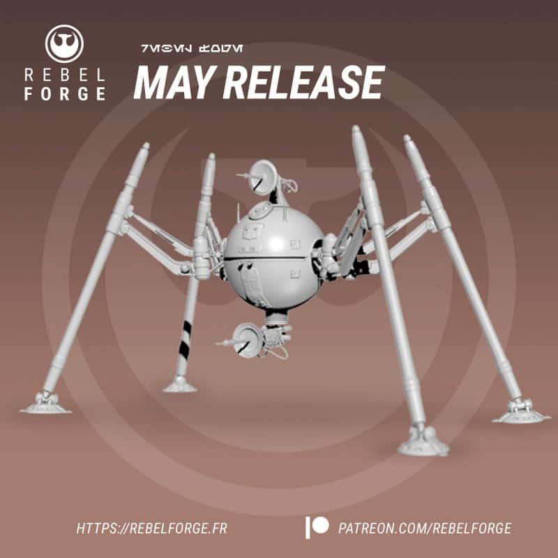 Spider Fichier STL