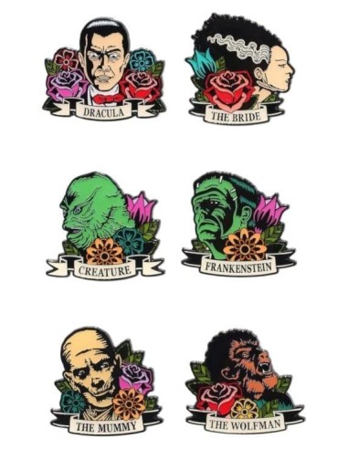 UNIVERSAL MONSTERS - Floral Tattoos - Funko...