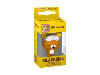 RILAKKUMA - Pocket Pop Keychain - Rilakkuma Sleepy