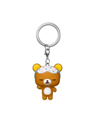 RILAKKUMA - Pocket Pop Keychain - Rilakkuma Sleepy