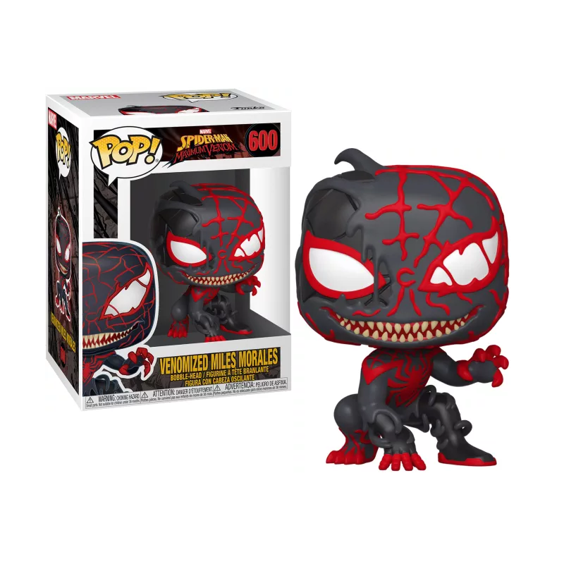 MARVEL MAX VENOM - POP NÂ° 600 - Miles Morales