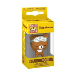 RILAKKUMA - Pocket Pop Keychain - Chairoikoguma Sleepy 2
