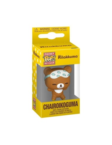 RILAKKUMA - Pocket Pop Keychain - Chairoikoguma...