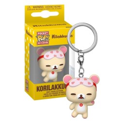 RILAKKUMA - Pocket Pop Keychain - Korilakkuma Sleepy