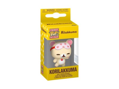 RILAKKUMA - Pocket Pop Keychain - Korilakkuma Sleepy