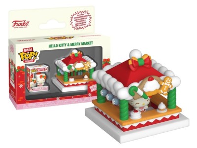 HELLO KITTY HOLIDAY - Bitty Pop Town - Marché de Noel & Hello Kitty