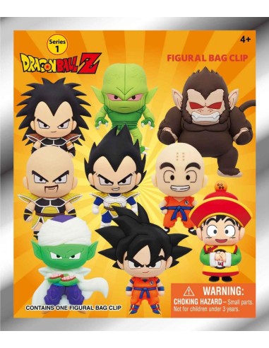 DRAGON BALL Z - Series 1 - 3D Foam Bag Clip...