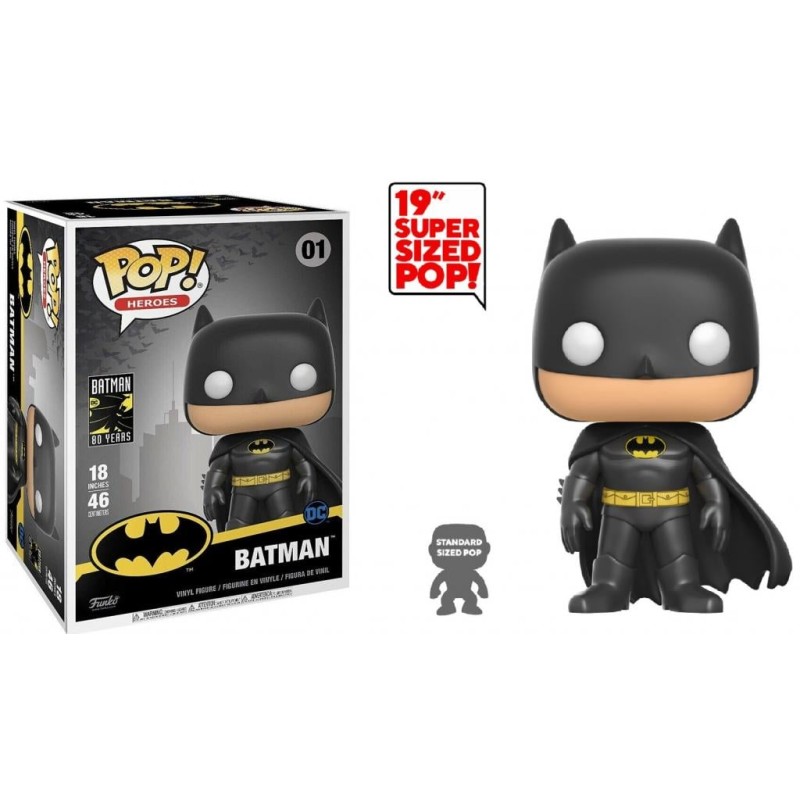 DC COMICS - Pop MEGA 18" NÂ° 01 - Batman - 46cm