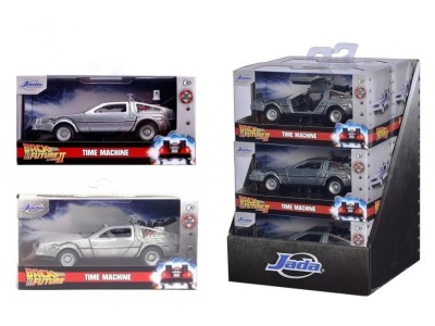 BACK TO THE FUTURE - Time Machine - 1:32 Assortiment 6 pcs (3+3)