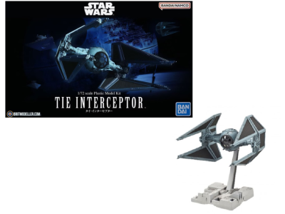 STAR WARS - Tie Interceptor - Model Kit 1/72 10cm