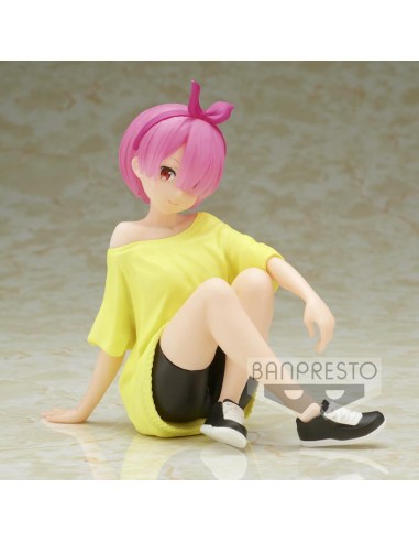 RE:ZERO - Ram - Relax Time - Figurine 14cm