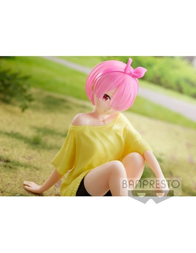 RE:ZERO - Ram - Relax Time - Figurine 14cm