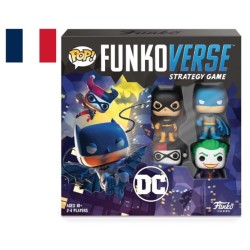 DC COMICS - Funkoverse 100 4-Pack - Jeu de Base FR
