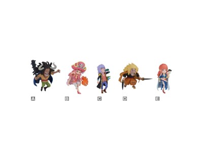 ONE PIECE - WCF God Valley Incident 2 - Assortiments 12 Figurine 6-9cm