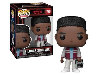 STRANGER THINGS S5 - POP TV N° 1785 - Lucas Sinclair avec Boombox