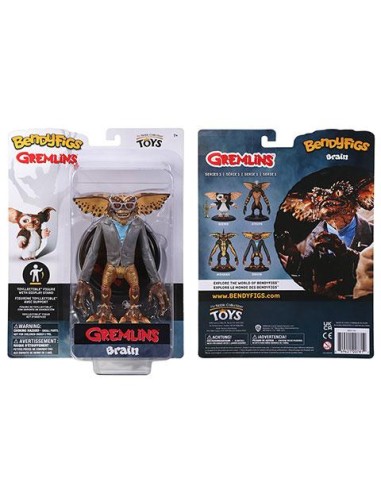 GREMLINS - Brain - Figurine Bendyfigs avec support