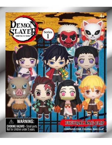 DEMON SLAYER - Series 1 - 3D Foam Bag Clip...