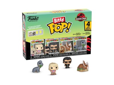 JURASSIC PARK - Bitty Pop 4 Pack 2.5cm - Triceratops