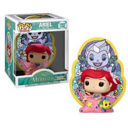 LA PETITE SIRENE - POP Deluxe N° 1702 - Ariel (Vitrail)