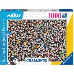 DISNEY - Puzzle Challenge 1000P - Mickey and Friends