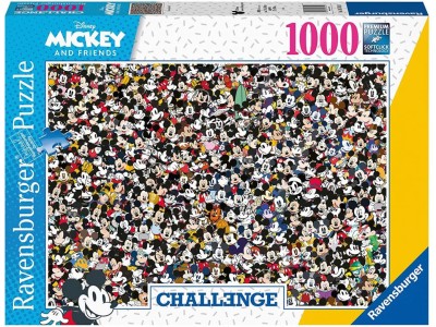 DISNEY - Puzzle Challenge 1000P - Mickey and Friends