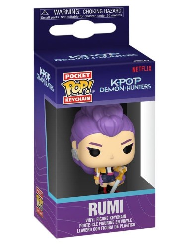 K-POP DEMON HUNTERS - Pocket Pop Keychain - Rumi