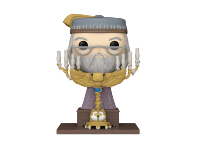 HARRY POTTER 3 - POP Deluxe N° 172 - Dumbledore avec Podium