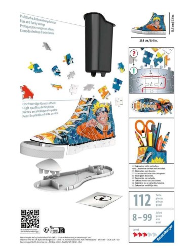 NARUTO - Puzzle 3D - Sneaker 108p