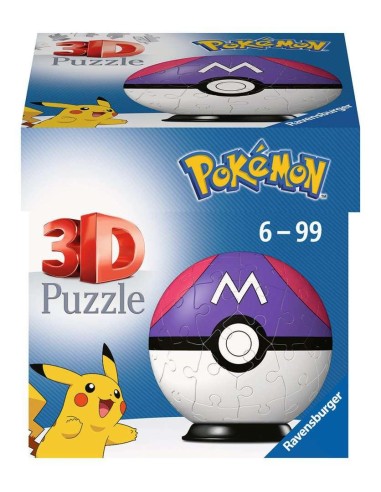 POKEMON - Puzzle 3D - Master Ball 54p