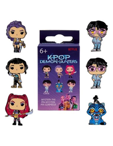 K-POP DEMON HUNTERS - Funko Blind Box Enamel Pins