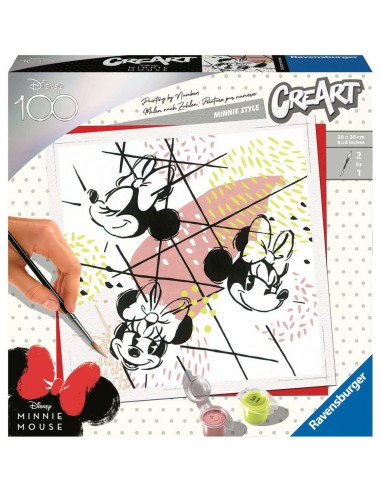 DISNEY 100 - Minnie Style - Numéro d'art 20cm