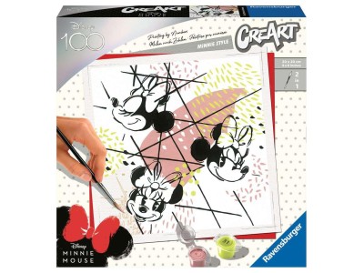 DISNEY 100 - Minnie Style - Numéro d'art 20cm