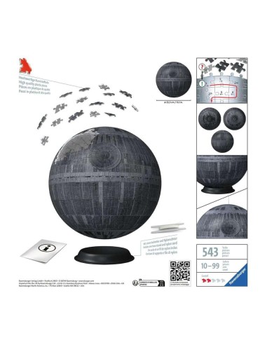 STAR WARS - Puzzle 3D - Etoile de la mort 540p