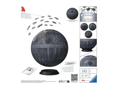 STAR WARS - Puzzle 3D - Etoile de la mort 540p