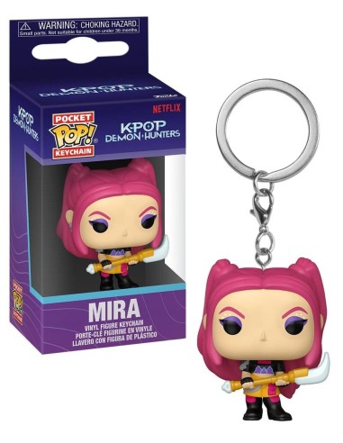 K-POP DEMON HUNTERS - Pocket Pop Keychain - Mira