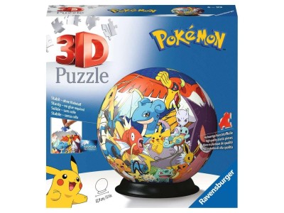 POKEMON - Puzzle 3D - Rond 72p