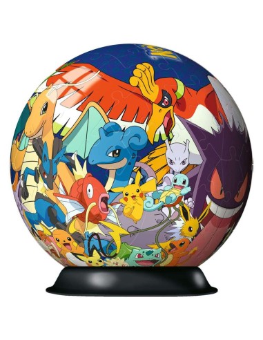 POKEMON - Puzzle 3D - Rond 72p