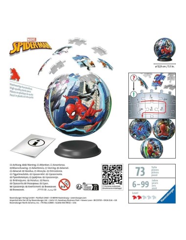 MARVEL - Puzzle 3D - Spider-man 72p