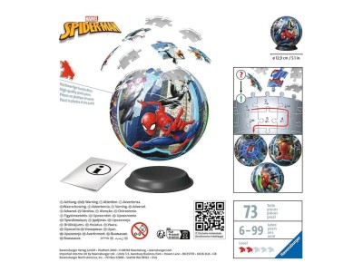 MARVEL - Puzzle 3D - Spider-man 72p