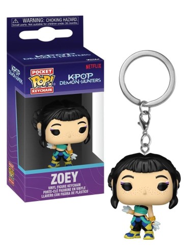 K-POP DEMON HUNTERS - Pocket Pop Keychain - Zoey