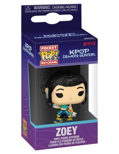K-POP DEMON HUNTERS - Pocket Pop Keychain - Zoey