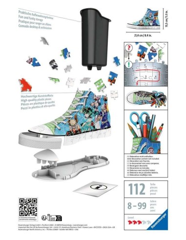 MY HERO ACADEMIA - Puzzle 3D - Sneaker 108p
