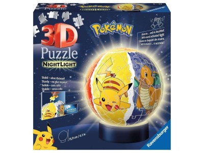 POKEMON - Puzzle 3D - Illuminé 72p