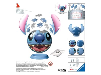 DISNEY - Puzzle 3D - Stitch 77p