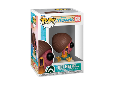 VAIANA - POP Disney N° 1768 - Hei Hei avec noix de coco